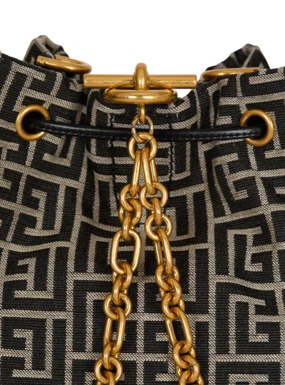 Balmain Brunello Cucinelli Openwork Knit Top With Sequins In Multi