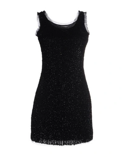 Shop Pinko Short Dresses In Black