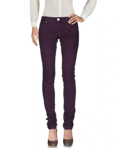 Pinko Casual Pants In Purple