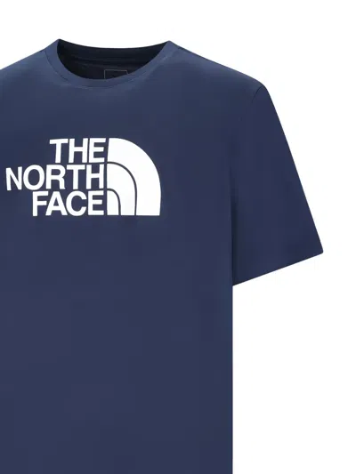 The North Face M Evolution Half Dome Regular Short Sleeve Tee In Blue