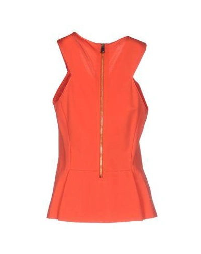 Shop Pinko Top In Coral