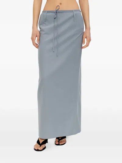 Iro Drawstring Skirt In Gray