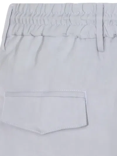 Eleventy Drawstring Trousers In Gray