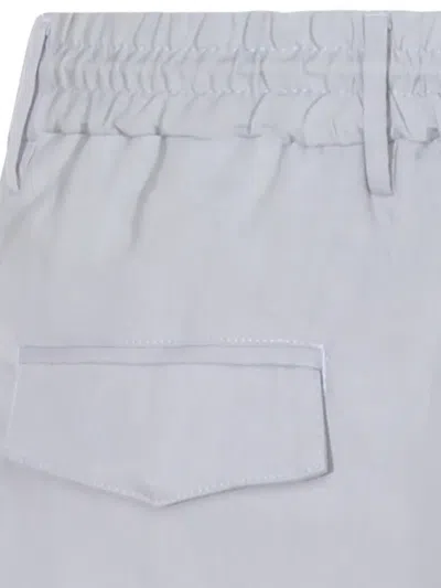 Eleventy Drawstring Trousers In Gray