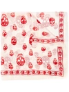 Alexander Mcqueen Skull Print Scarf