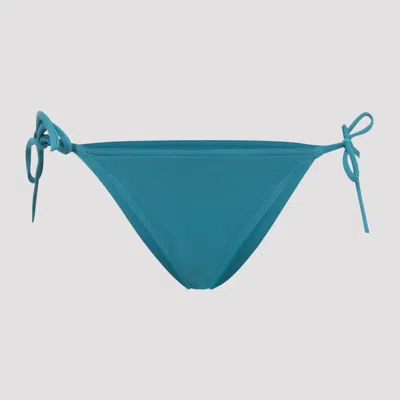 Eres Malou Low Rise Bikini Bottom Minimal Coverage In Blue