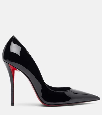 Christian Louboutin Women Miss Z 80 Patent Leather Pumps In Black
