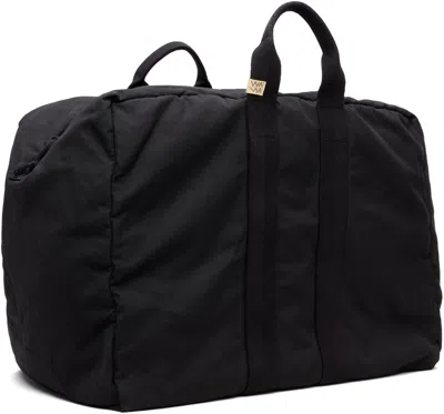 Visvim ブラック Plura ダッフルバッグ In Black
