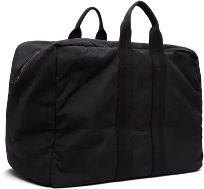 Visvim ブラック Plura ダッフルバッグ In Black