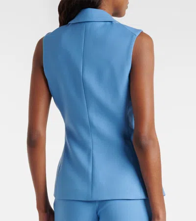 Veronica Beard Benny Vest In Blue