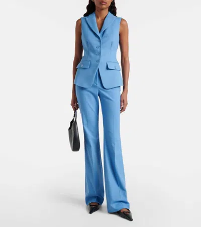 Veronica Beard Benny Vest In Blue