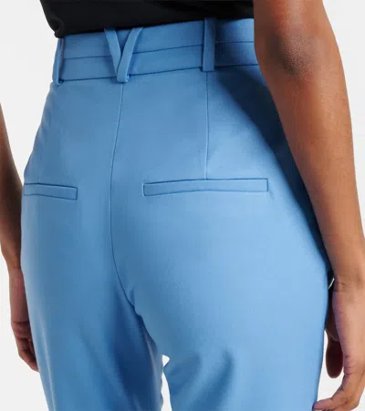 Veronica Beard High-waist Palazzo Pants In Blue