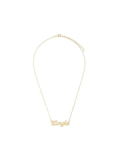 Shop True Rocks 'single' Necklace In Gold