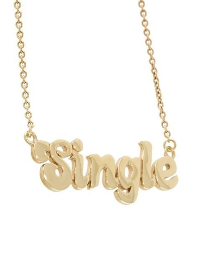 Shop True Rocks 'single' Necklace In Gold