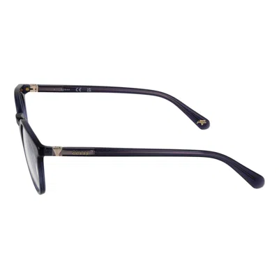 Guess Blue Unisex Optical Frames In Black