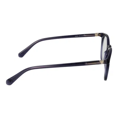 Guess Blue Unisex Optical Frames In Black