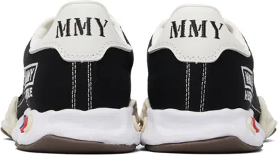 Miharayasuhiro ブラック 'herbie' Og Sole キャンバス ローカットスニーカー In Multi