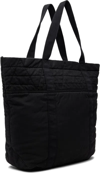 Visvim ブラック ミディアム N.a.p. トートバッグ In Black