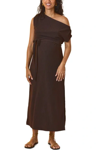 Hatch The Maeve Dress In Java In Black