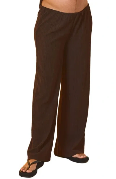 Hatch The Edan Pull On Pant In Brown