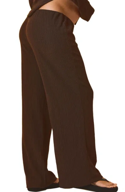 Hatch The Edan Pull On Pant In Brown