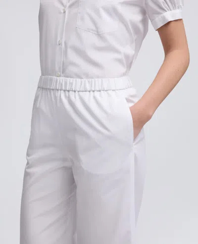 Aspesi Belt-loop Buttoned Trousers In White