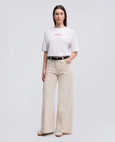 Aspesi T-shirt With Print In White