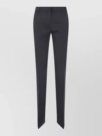 Ermanno Scervino Tailored Bootcut Trousers With Flared Hem And Refined Finish In Multi