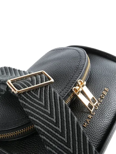Marc Jacobs Logo-strap Shoulder Bag In Black
