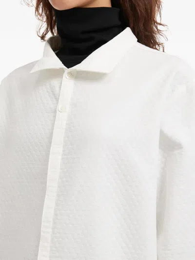 Ader Error Button Shirt In White