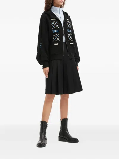 Ader Error Pleated Shorts In Black