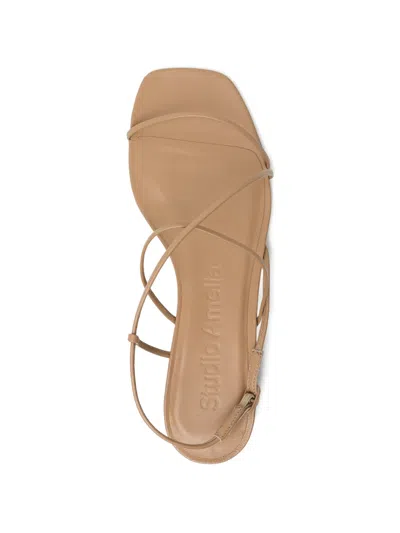 Studio Amelia Cross-front Sandals In Multi