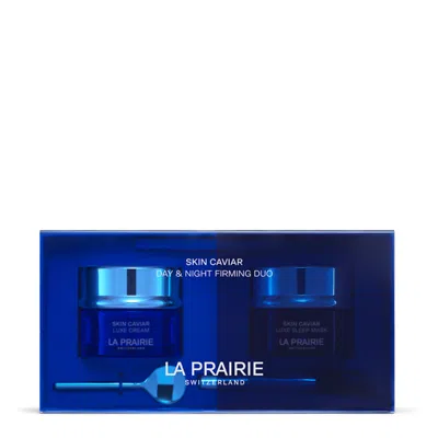 La Prairie Skin Caviar Day & Night Firming Duo Set In Transparent
