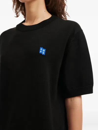 Ader Error Bl Tag Short-sleeve T-shirt In Black