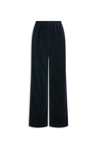 Scanlan Theodore Velvet Soft Trouser In Black