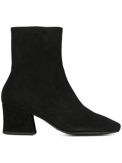 Dorateymur Sybil Leek Suede Ankle Boots In Black Suede