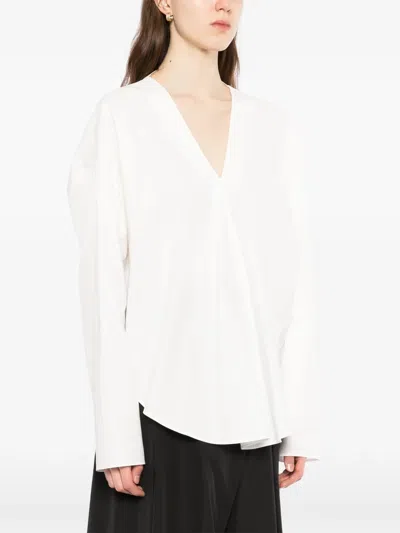 Ruohan Arno Blouse In White