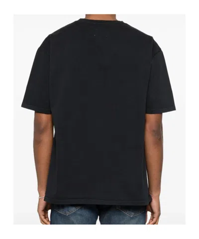 Rhude Graphic Print Crew Neck Short Sleeve T-shirt In Black