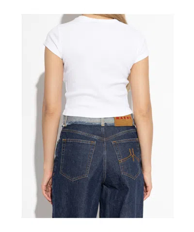 Vivienne Westwood Baby Peru T-shirt Rib Jersey Orchid S Women In White