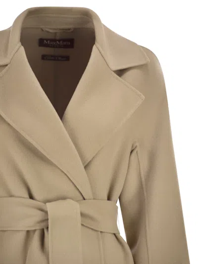 Max Mara Studio Nude Neutrals Virgin Wool Blazer In Brown