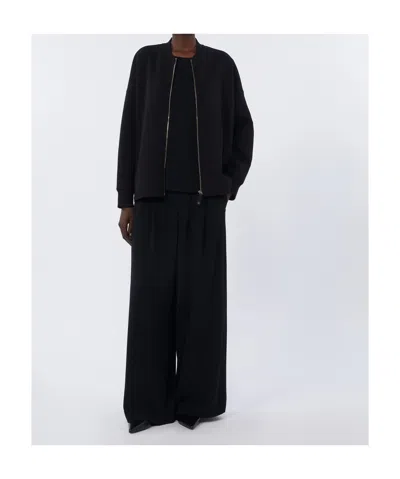 Max Mara Long Sleeve Jacket In Black