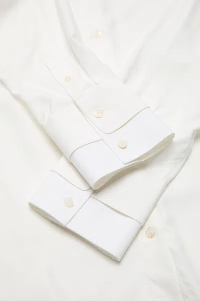 Acne Studios Layered Button-up In White