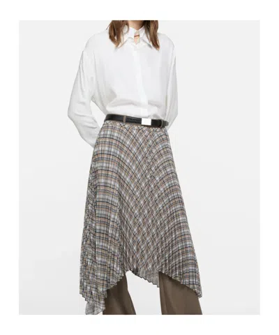 Acne Studios Layered Button-up In White