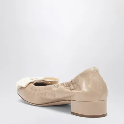 Prada Round-toe Ballet Flats In Multi