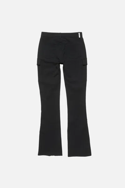 Acne Studios Belt Loop Casual Pants In Black