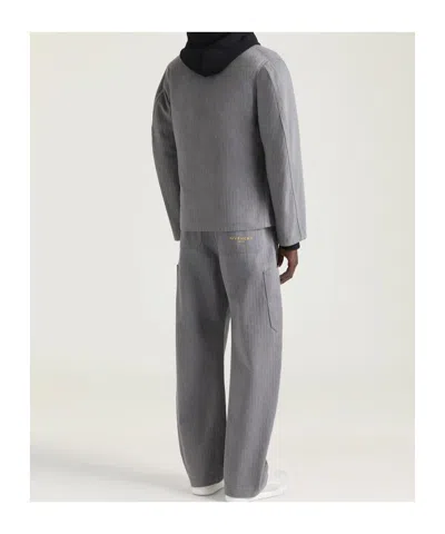 Givenchy Coats Grey In Gray