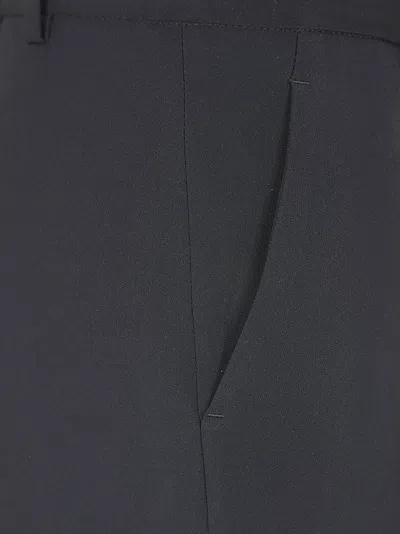 Ermanno Scervino Tailored Bootcut Trousers With Flared Hem And Refined Finish In Black