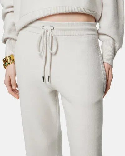 Versace Drawstring-fastening Knitted Flared Trousers In Multi