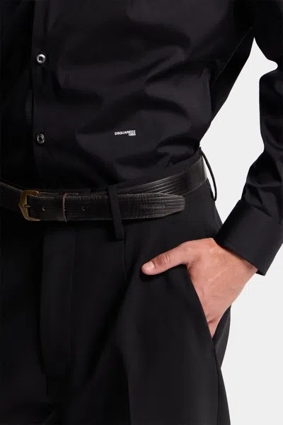 Dsquared2 Buttoned Shirt In Black
