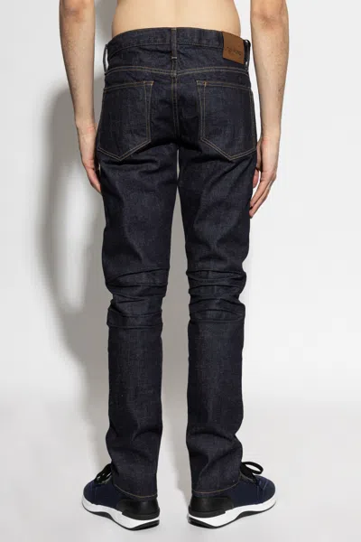 Tom Ford Belt Loop Jeans In Black